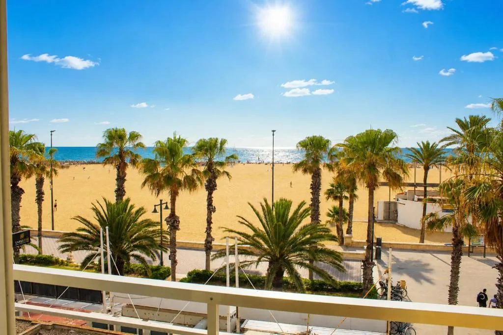 Camera doppia con vista sul mare — Malvarrosa Beach Rooms