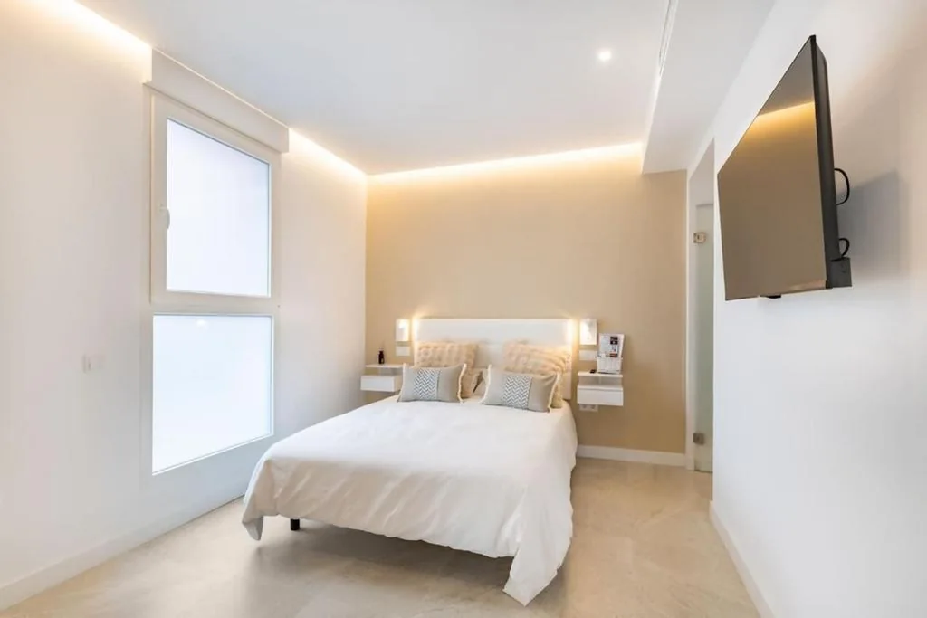 Quarto duplo com casa de banho privativa — Maravilloso estudio en pleno centro