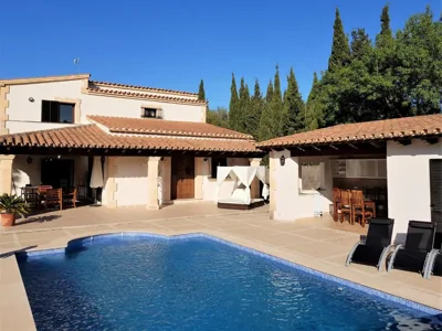 Marina Villa Milagro 3 bedroom Finca style Villa with Pool near Golf Course, Beaches, Air Cond — foto 9