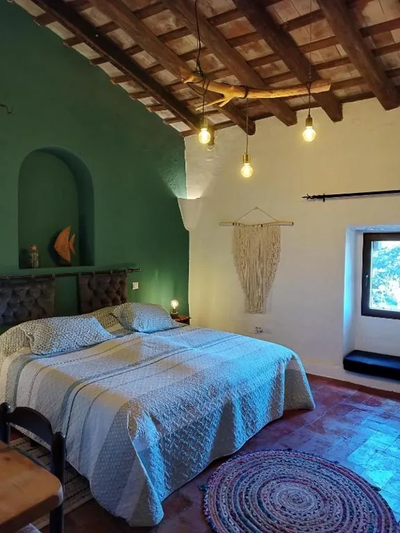 Chambre double avec salle de bains privative — Mas Del Llop Blanc - Dog friendly Hostal Rural - B&B