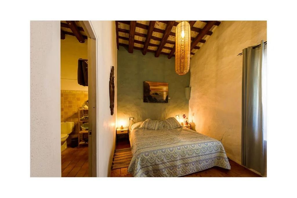 Chambre double avec salle de bains privative — Mas Del Llop Blanc - Dog friendly Hostal Rural - B&B