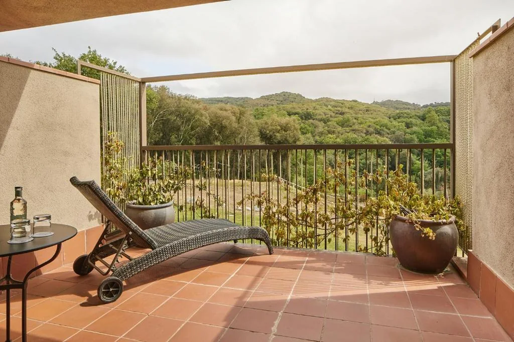 Doppelzimmer mit Terrasse – 1 oder 2 Betten — Mas Salagros EcoResort & SPA