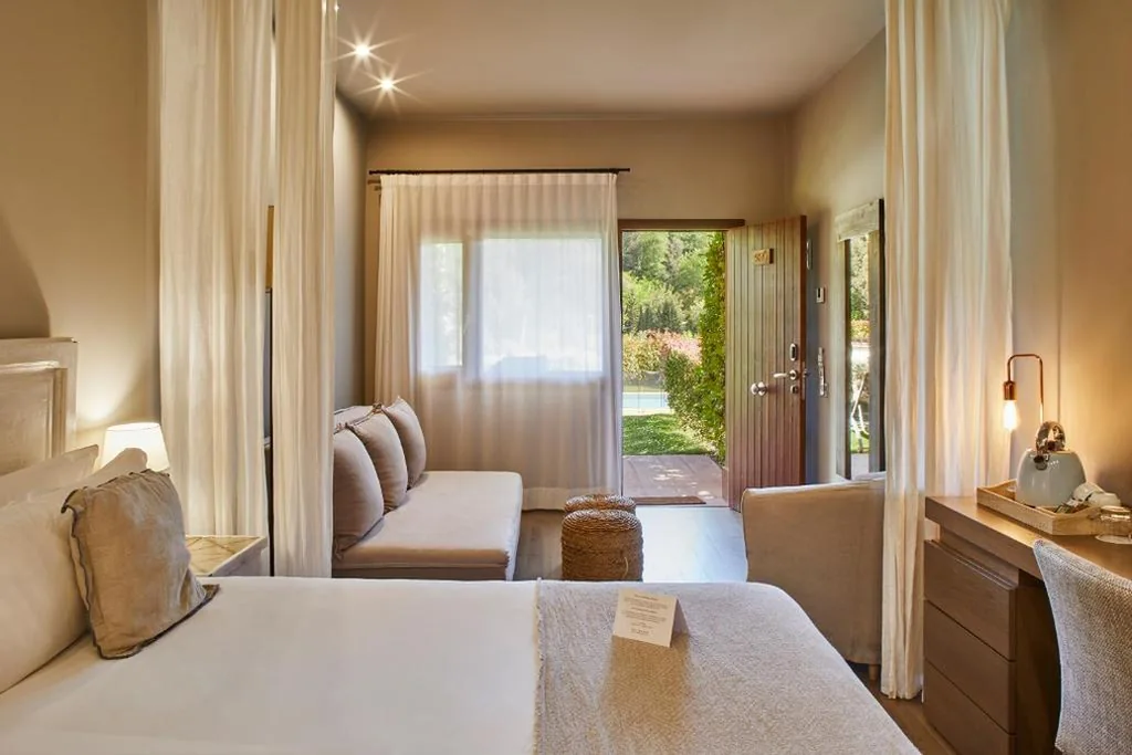 Junior Suite mit Garten und Zugang zum Spa — Mas Salagros EcoResort & SPA
