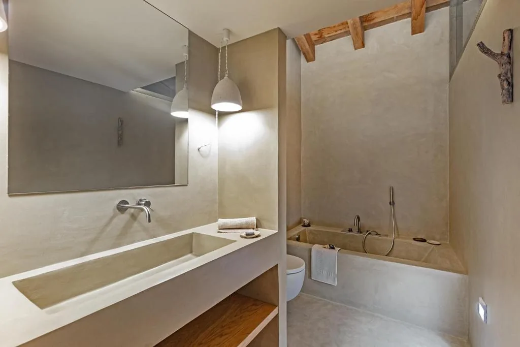 Camera matrimoniale con bagno privato — Mas Terrers