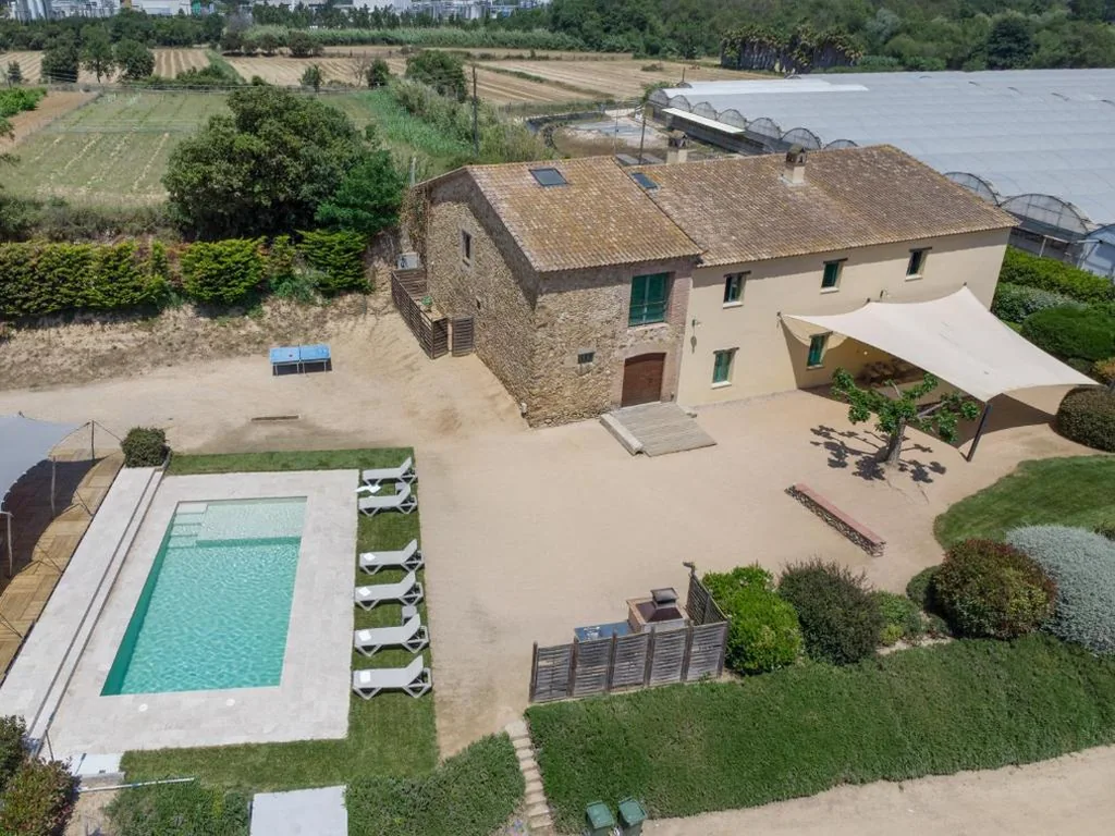 Villa avec vue sur le jardin — Mas Tortós