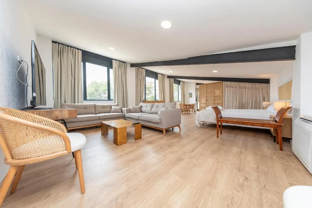 Apartamento Deluxe com 1 quarto e vista para o jardim — Mas Xibeques