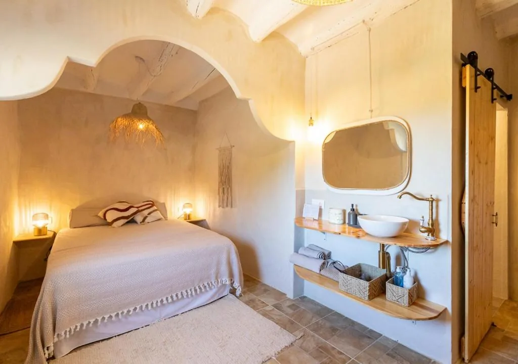Chambre double Deluxe — Masia Aubareda