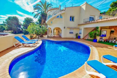 May-10 - modern, well-equipped villa with private pool in Benissa — Foto 3