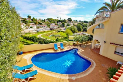 May-10 - modern, well-equipped villa with private pool in Benissa — Foto 4