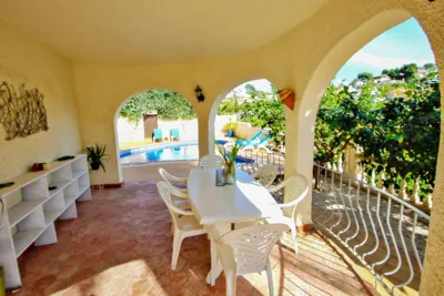 May-10 - modern, well-equipped villa with private pool in Benissa — Foto 12