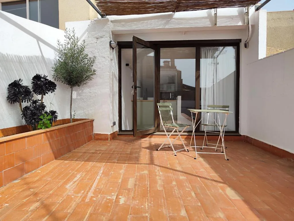 Chambre double avec terrasse — Mazi Plaça Gran