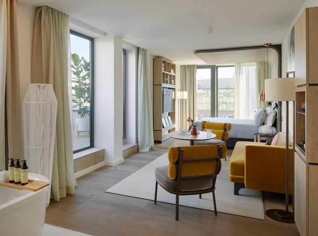Suite Estudio ME con terrazza, vasca idromassaggio e vista sulla città — ME by Meliá Barcelona