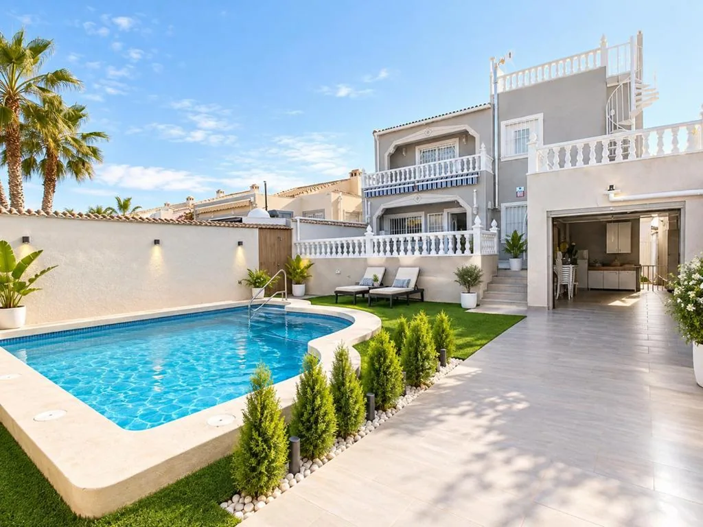 Villa avec piscine privée — Mediterranean Style Villa