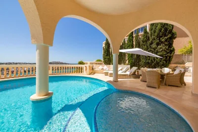 Meerblick Villa "Buena Vista" in Santa Ponsa, Mallorca — foto 4