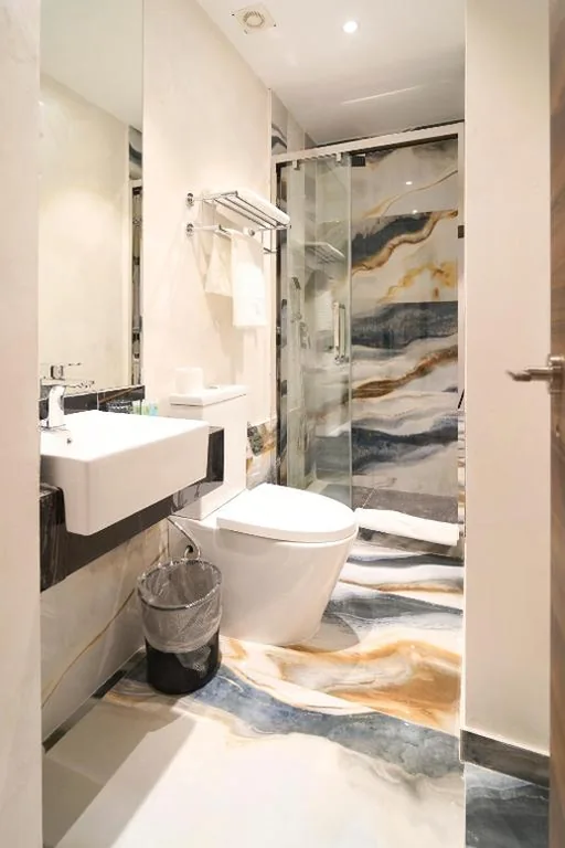 Camera matrimoniale con bagno privato - 2 letti — Menoir Dorsett Madrid Usera