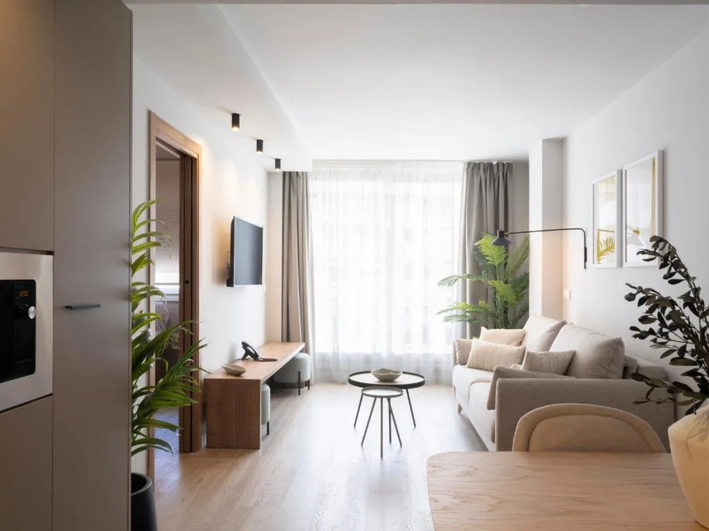 Appartement standard de 2 chambres avec terrasse — Meral Units