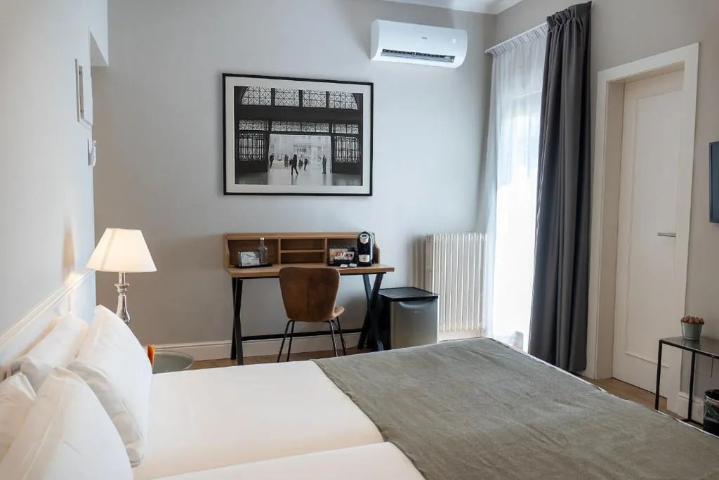 Tweepersoonskamer met terras - 2 bedden — Mesón Castilla Atiram Hotels