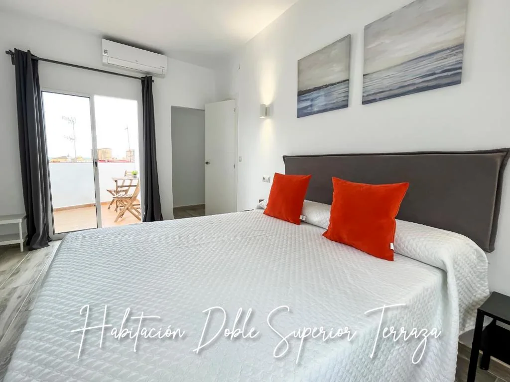 Quarto Duplo Superior com terraço — Micaela Charming Hostal