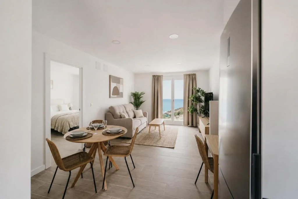 Apartamento de 1 dormitorio con vistas al mar — Mirador de Racó Calent