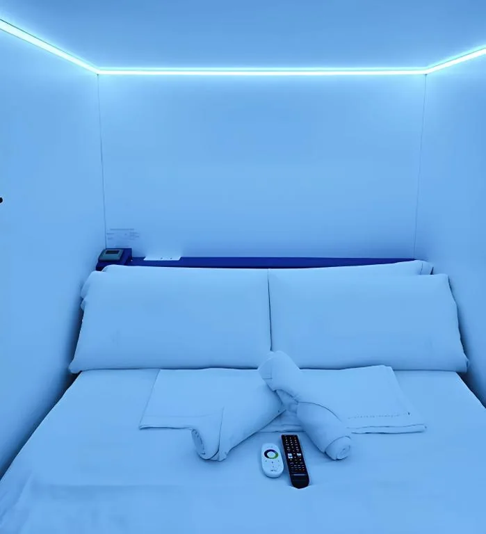 男女共用3モジュール相部屋のDeluxeダブルモジュール — Modular Rooms