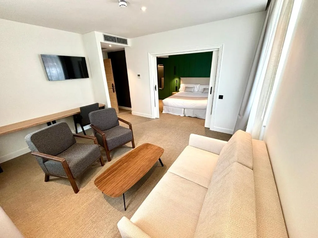 Suite de 1 dormitorio — Mondragon Hotela