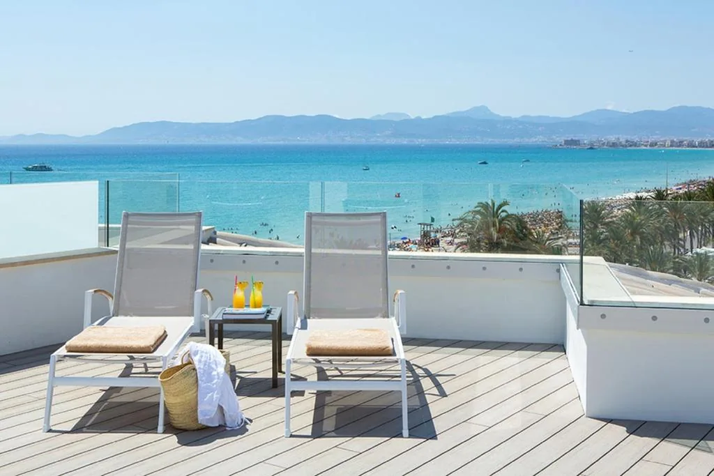 Superior-Doppelzimmer mit Panoramaterrasse — Myseahouse Flamingo - Adults Only 4* Sup