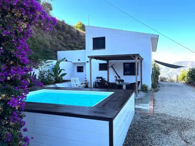 Nature hideaway with private pool, garden & sauna 40 min to City Malaga — 写真 6