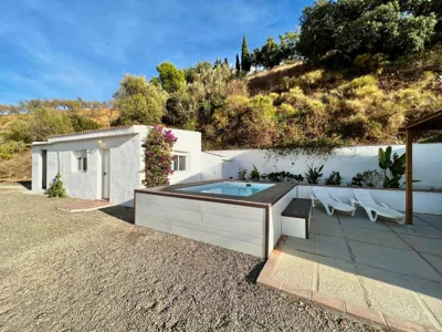Nature hideaway with private pool, garden & sauna 40 min to City Malaga — 写真 9