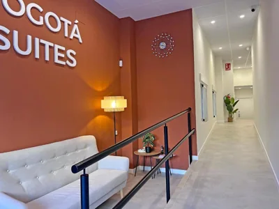 NUEVO -Bogotá Suites- Apartamentos con cocina, AC, 15min del centro a pie — Foto 9