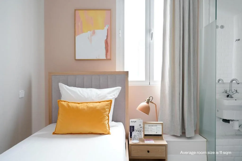 Chambre individuelle - 1 lit simple — Numa Madrid Script