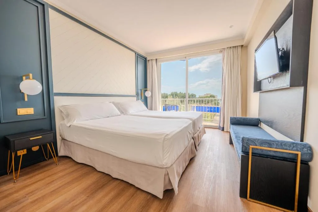 Chambre double Superior avec vue sur le jardin - 2 lits — Nura Boreal