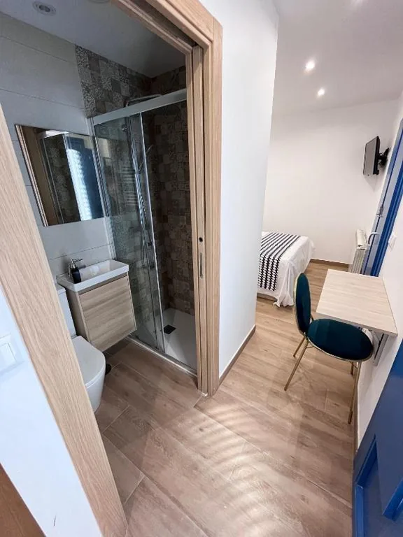 Habitación Individual con baño privado — O Refuxio do Náufrago