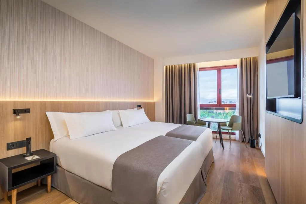 Superior Double Room with Park View — Occidental Pamplona
