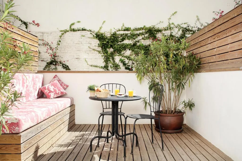 Tweepersoonskamer met terras - 1 of 2 bedden — Ofelias Hotel 4Sup