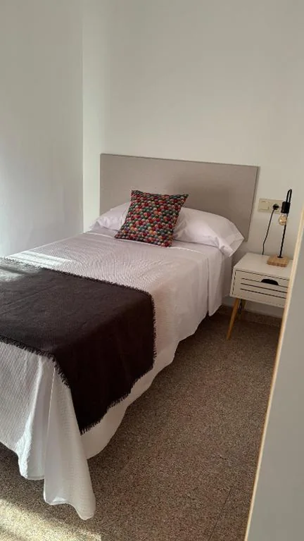 Quarto individual com terraço — Olmedo Hostal Plaza