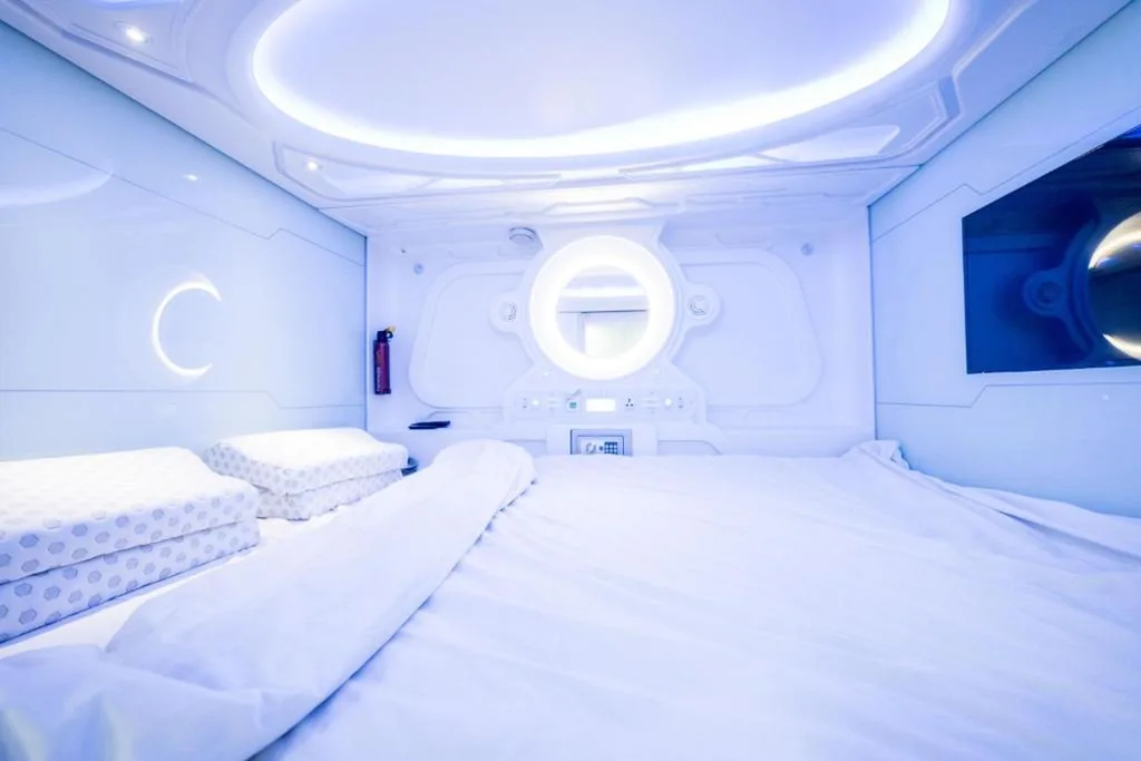 Camera doppia a capsula — Optimi Rooms Bilbao
