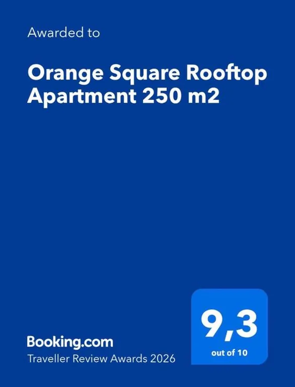 Orange Square Rooftop Apartment 250 m2