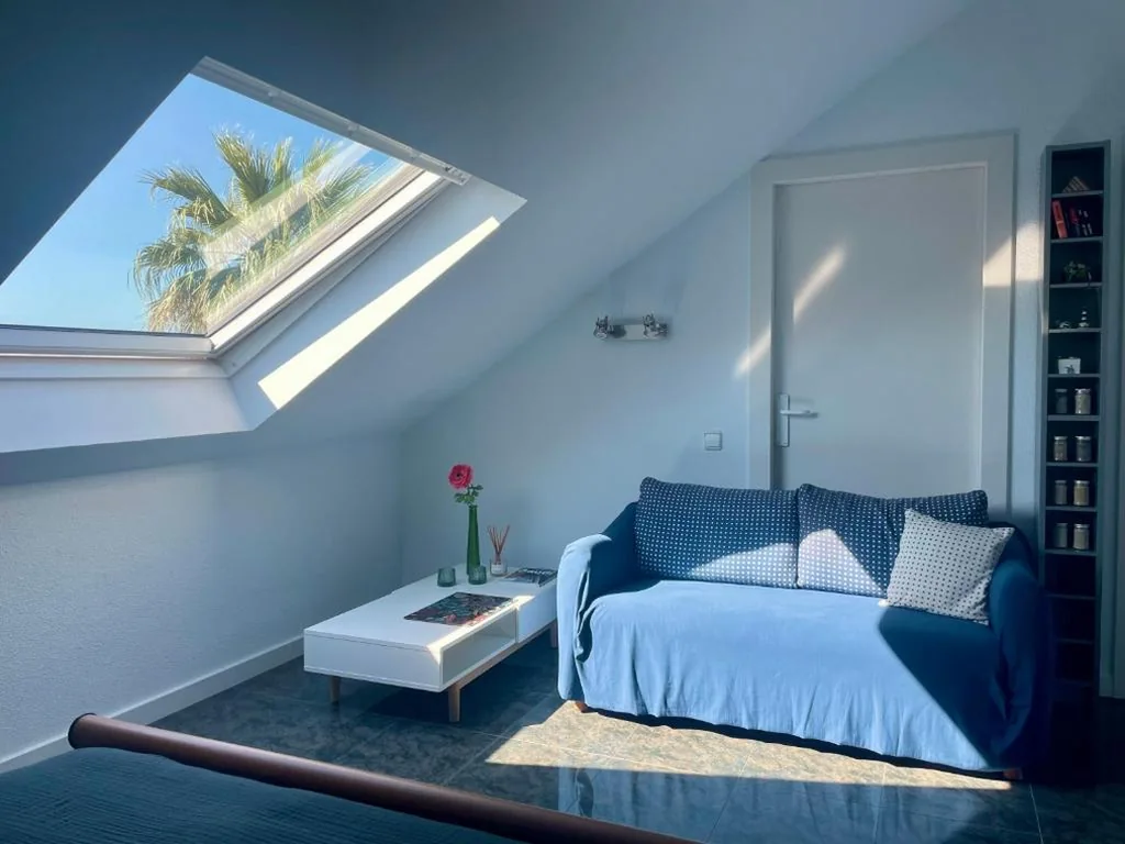 Palm Maresme - Suite with bathroom and terrasse with ocean views in a private villa