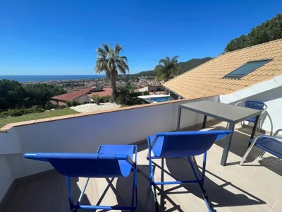 Palm Maresme - Suite with bathroom and terrasse with ocean views in a private villa — foto 11
