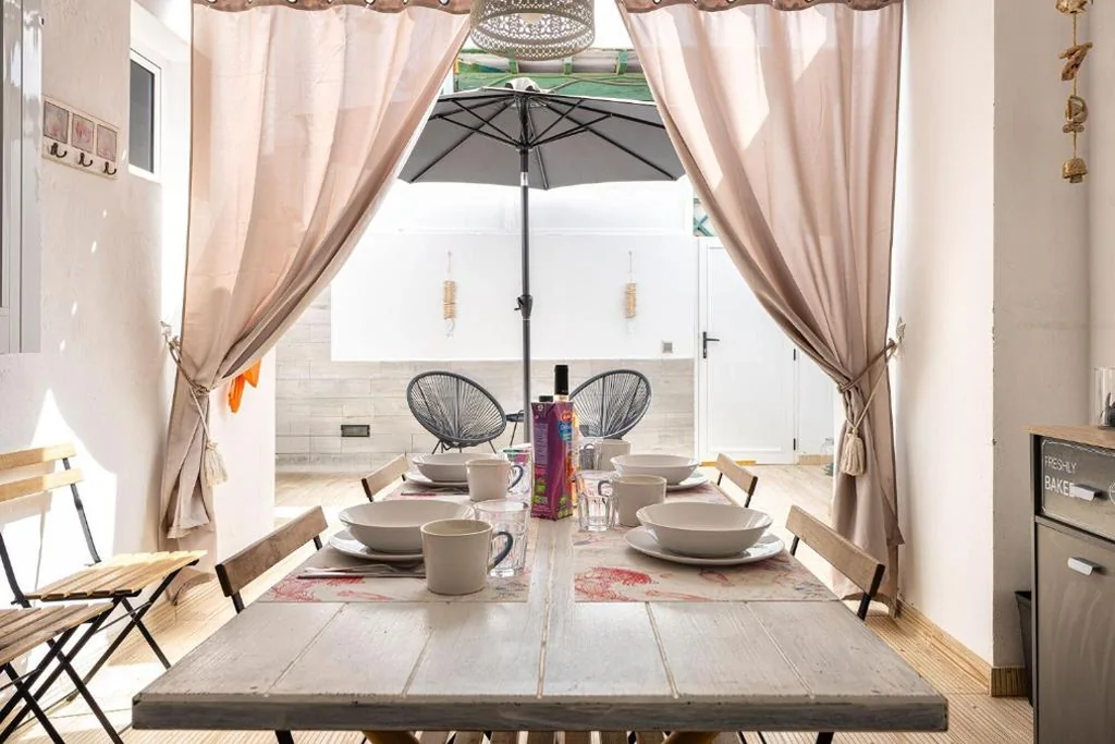 Casa geminada com 2 quartos — Paradisíaco Bungalow en Sonnenland