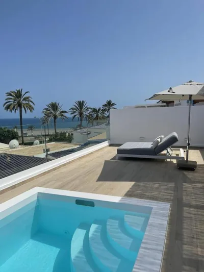 Pasitoblanco Porto Mare 45 Seaview Villa prívate heated pool — Foto 4