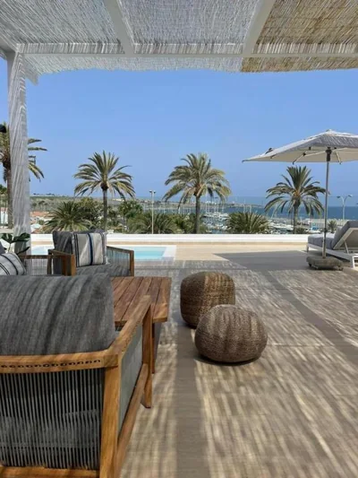 Pasitoblanco Porto Mare 45 Seaview Villa prívate heated pool — Foto 9