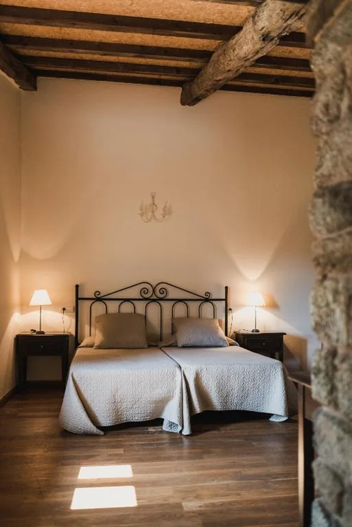 Barrierefreies Zweibettzimmer — Pazo de Eidian