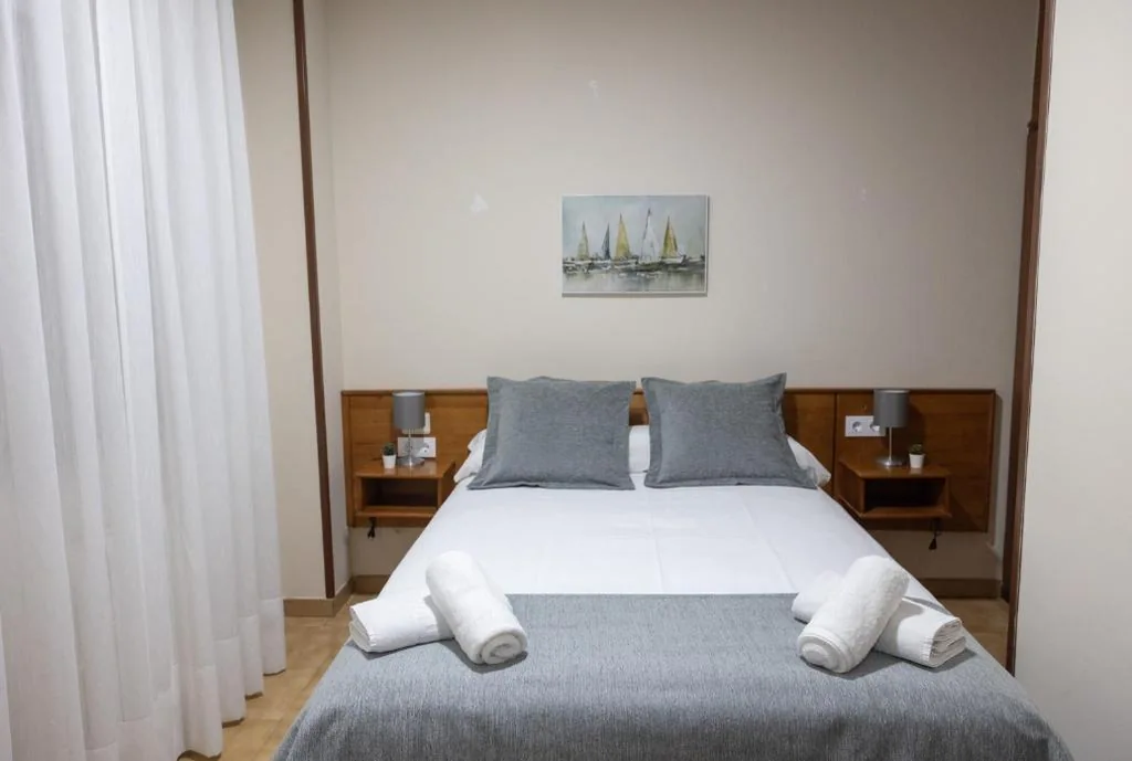 Chambre double économique — Pensión A Codeseira Melide