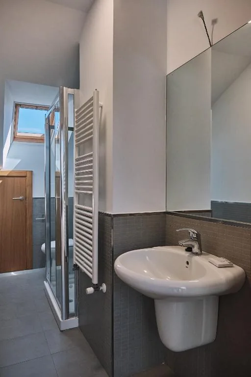 Habitación Doble con aseo compartido - 2 camas — Pensión A Solaina 3