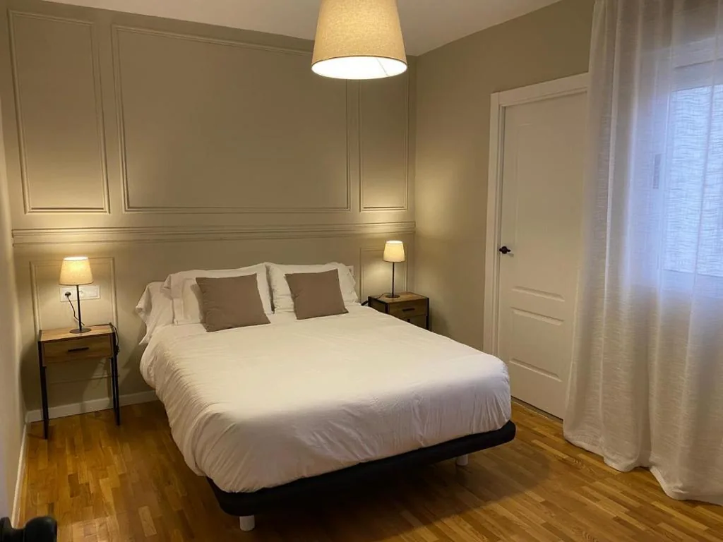 Habitación Doble con baño privado — Pensión Camino del Sil