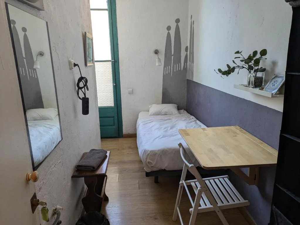 Camera singola Standard con bagno in comune — Pension Casa De Barca