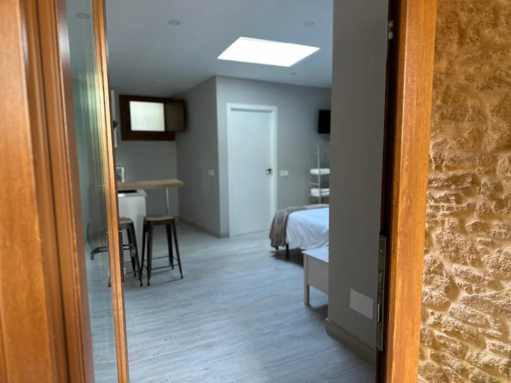 Estudio con terraza — Pensión Eirín VI