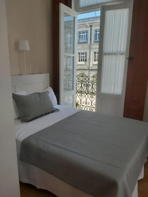 Doppelzimmer mit eigenem Bad — Pension La Corredera