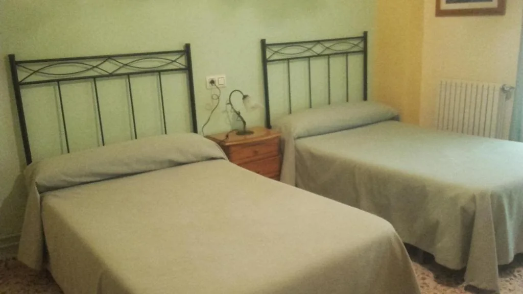 Doppelzimmer (2 Erwachsene) – 2 Betten — Pensión La Fuente